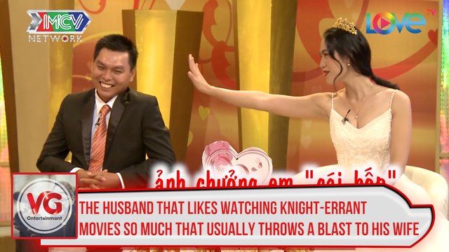 The husband that likes watching knight-errant movies so much that usually throws a blast to his wife