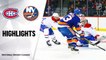 NHL Highlights | Canadiens @ Islanders 3/03/2020