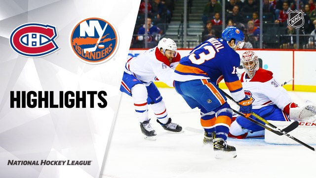 NHL Highlights | Canadiens @ Islanders 3/03/2020