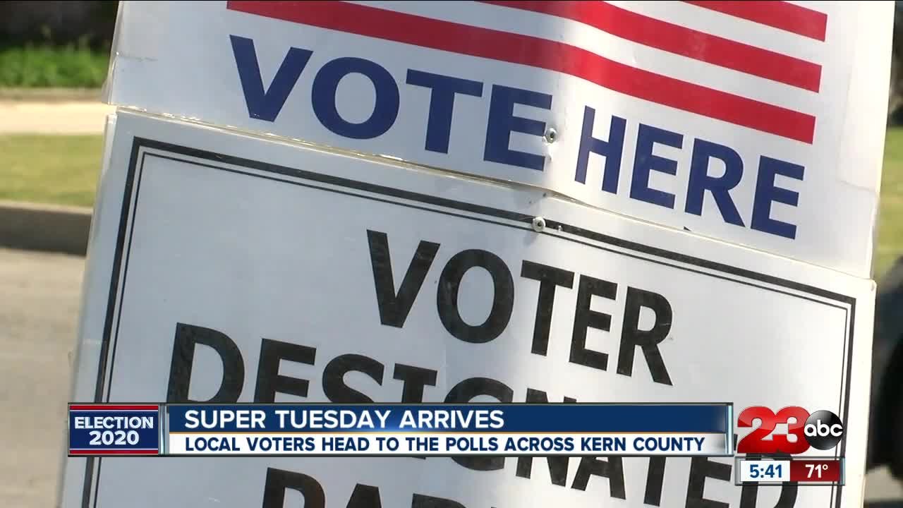 Super Tuesday hits Kern County, voters headed t...