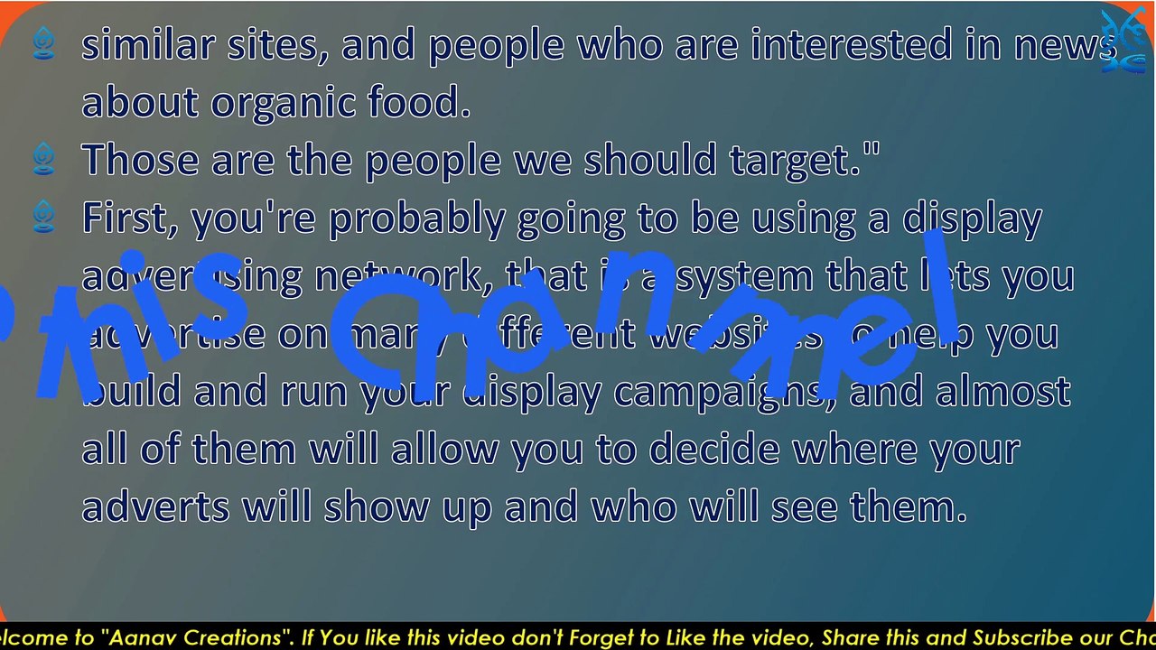 The ins and outs of display advertising in Digital marketing |  @Aanav Creations   @Technical Maanav