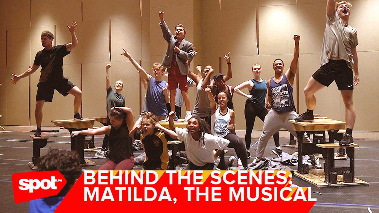 SNEAK PEEK: Cast of Matilda, The Musical Gets Ready for Manila Run