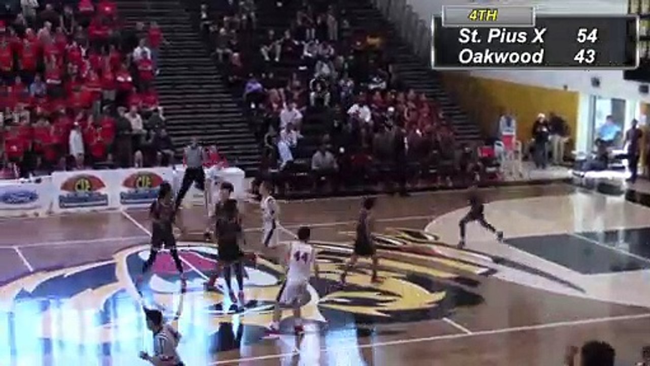 Oakwood Gorillas vs. St. Pius St. Matthias Academy Warriors CIF Southern Sec. Div. 4A Championship