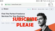 Fiverr.com start earning money  from today by sitting at home