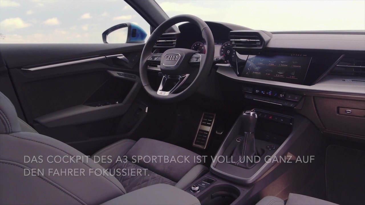 Der neue Audi A3 Sportback - Bedienung und Anzeigen