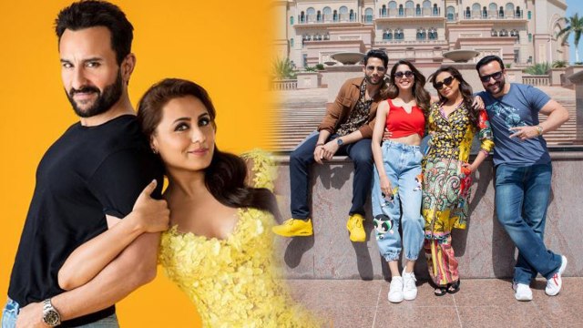 Rani Mukerji & Saif Ali Khan wrap up Bunty Aur Babli 2 Abu Dhabi shooting schedule | FilmiBeat
