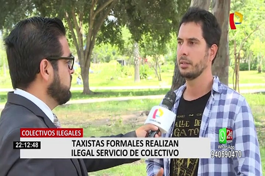Transporte informal: minivans invaden paradero de buses del Corredor Rojo