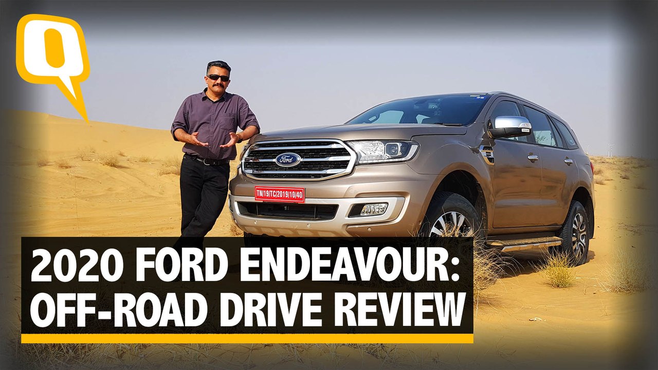 2020 Ford Endeavour First-Drive Review Off-Road | The Quint