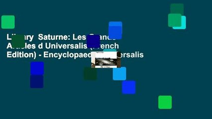 Library  Saturne: Les Grands Articles d Universalis (French Edition) - Encyclopaedia Universalis