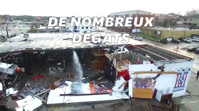 Les images des dégâts catastrophiques des tornades dans le Tennessee