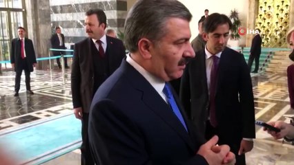 Sağlık Bakanı Koca:'Biz Sağlık Bakanlığı olarak bu sürecin yönetimini 8 bakanlığımız birlikte yürütüyoruz'
