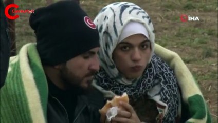 Göçmenler Edirne'ye gelmeye devam ediyor