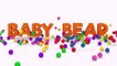 3D BABY BEAR Aprende los colores y las frutas con el microondas mágico  Videos infantiles 3D