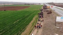 Edirne'ye mülteci akını devam ediyor