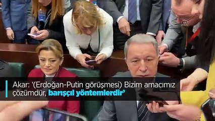 Mehmetçik'i Rusya mı vurdu ? Bakan Akar: ''Bilmiyoruz!''