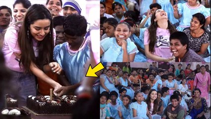 Shraddha Kapoor BIRTHDAY celebration with ORPHANAGE kids is true signs of Golden Heart| BiscootTv