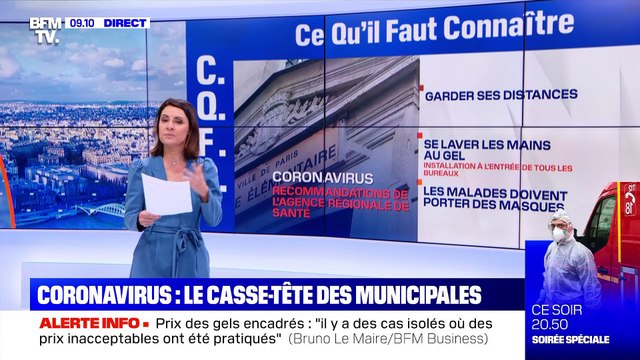 Coronavirus: le casse-tête des municipales - 04/03