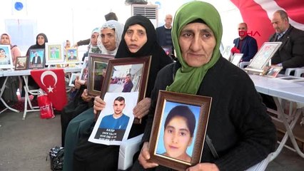 Diyarbakır hdp önündeki eylemde 184'üncü gün