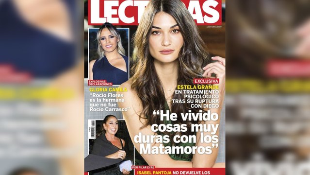 Estela Grande, en tratamiento psicológico tras su separación de Matamoros