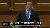 Albin Kurti letër Trump për taksën/  njofton për hapat që ka marrë Kosova dhe idenë e reciprocitetit