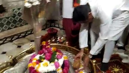 आगरमालवाः सीएम कमलनाथ ने बैजनाथ महादेव मंदिर में की पूजा-अर्चना, दी 5 करोड़ की सौगात