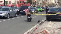 Ora News - Aksident në Bulevardin e ri të Vlorës, motoristi përplas një person me biçikletë