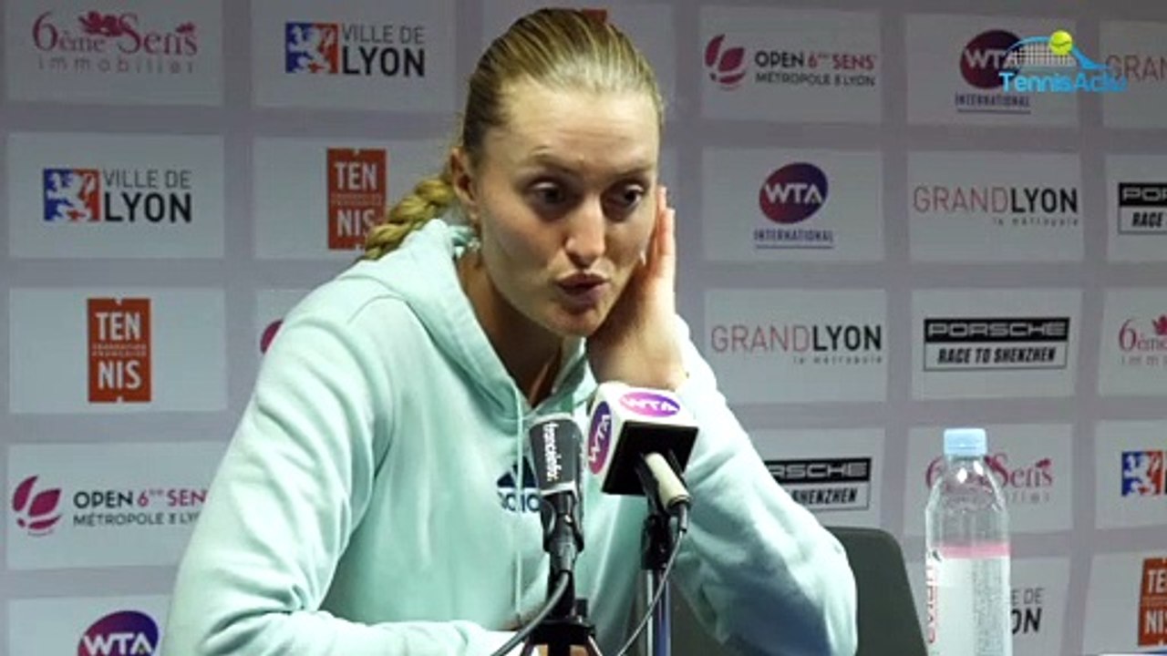 WTA - Lyon 2020 - Kristina Mladenovic sur Sascha Bajin : "J'ai appris de cette leçon"