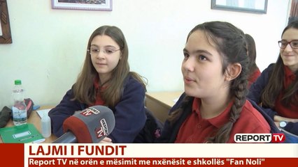 Report TV - Çfarë është koronavirusi?! Përgjigjet SURPRIZUESE të fëmijëve në Tiranë