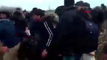 Edirne yunan güvenlik güçleri, sınırı geçmek isteyen göçmenlerin üzerine ateş açtı
