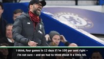 Not many competitions left for Liverpool - Klopp