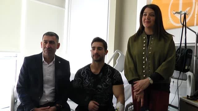 Milli cimnastikçi İbrahim Çolak: İnşallah üç ay içinde iyileşmiş olacağım
