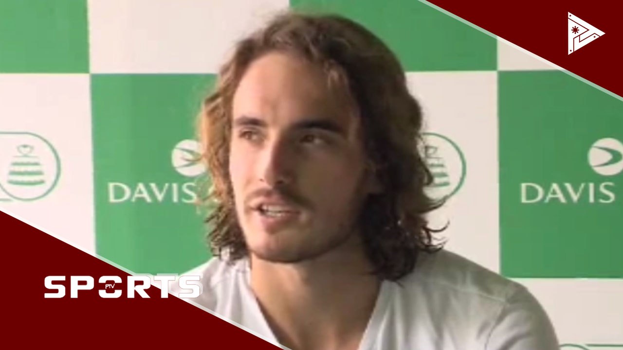 Tennis ace Tsitsipas, bibida sa Davis Cup