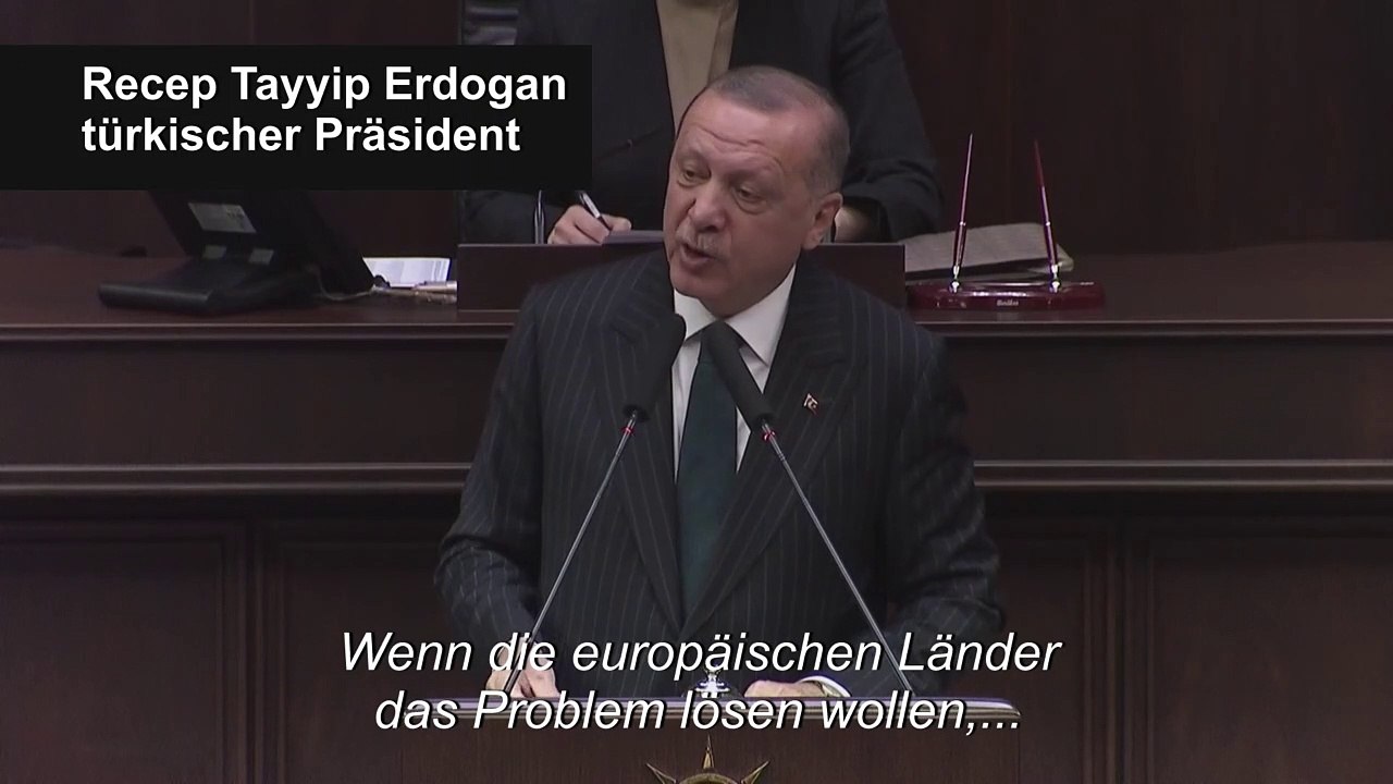 Erdogan stellt der EU Bedingungen für Lösung des Flüchtlingsstreits