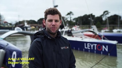 Leyton Sailingteam Arthur Le Vaillant 2020 : Arthur Le Vaillant a mis à l’eau son Multi50 Leyton à Port Médoc
