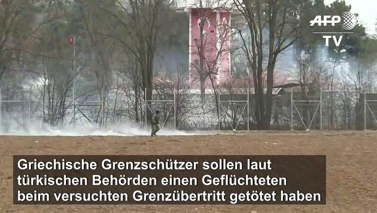 Türkische Behörden: Griechische Grenzschützer erschießen Flüchtling an Grenze