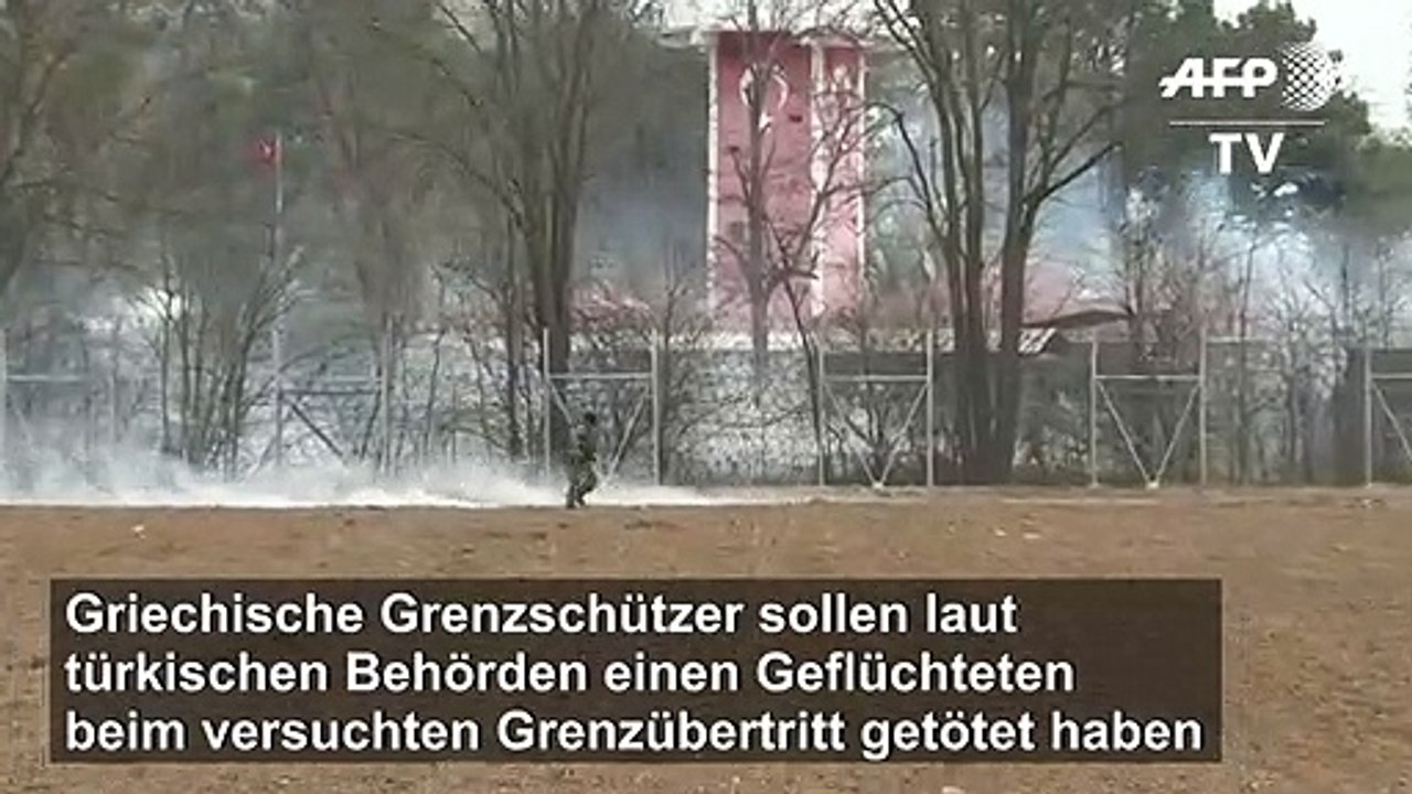 Türkische Behörden: Griechische Grenzschützer erschießen Flüchtling an Grenze