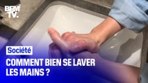 Coronavirus: comment bien se laver les mains?