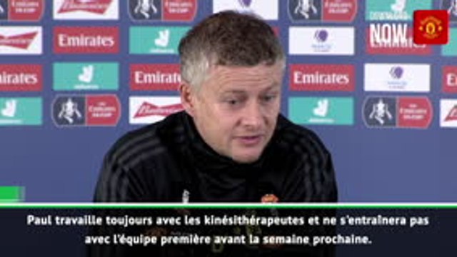 Man. United - Solskjaer : ''Pogba aura besoin de temps''