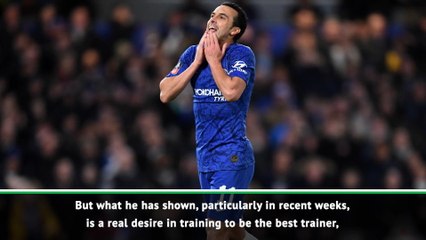 'Outstanding' Pedro is an infectious player - Lampard