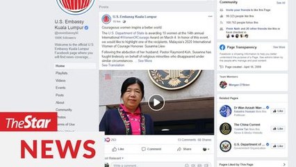 Pastor Koh's wife Susanna Liew named 2020 International Woman of the Year