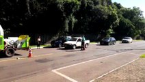 Rotatórias: motoristas são orientados na Rua Manaus