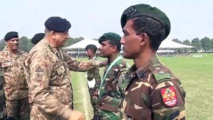 Gen Qamar Javed Bajwa Visited Training Area Near Kharian