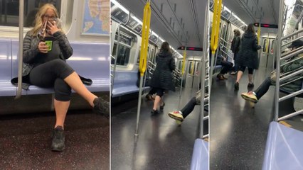 Woman Covers Her Face While Seeing A China Girl In Metro | ఈ మహిళ ని సమర్దిస్టారా?