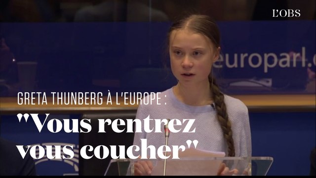 Greta Thunberg face à l'Europe : 8 minutes d'un discours tonitruant contre le Green deal