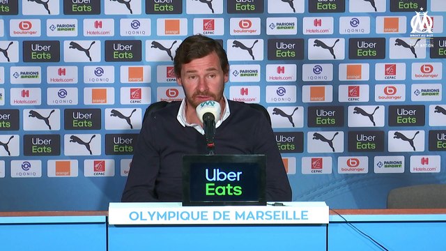 Replay : La conférence de presse d’André Villas-Boas #OMASC