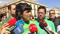 Sevilla se manifiesta en contra del Decreto de Educación de la Junta