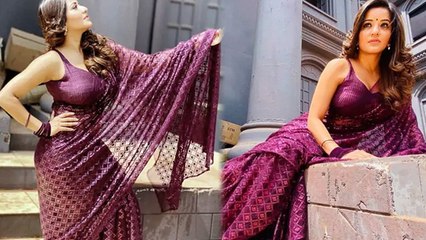 Monalisa Looks Glamorous In Her Latest Photo Shoot In Saree; Watch Video | Boldsky