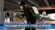 Sejumlah Bandara Semprot Disinfektan untuk Cegah Corona