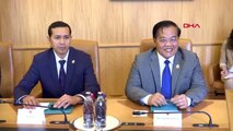 Tbmm başkanı şentop, kamboçya'nın müslümanlardan sorumlu kıdemli bakanı othsman hassan'ı kabul etti-
