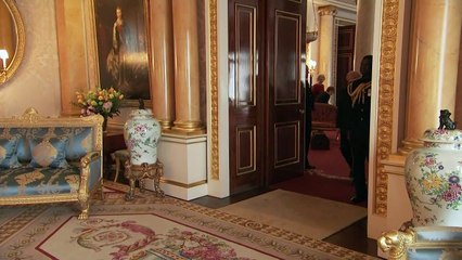 Queen Elizabeth hosts Maltese President George Vella